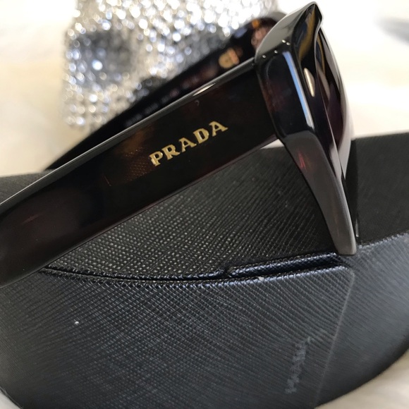 Prada-spr095 5420 Tortoise Sunglasses - Picture 3 of 7